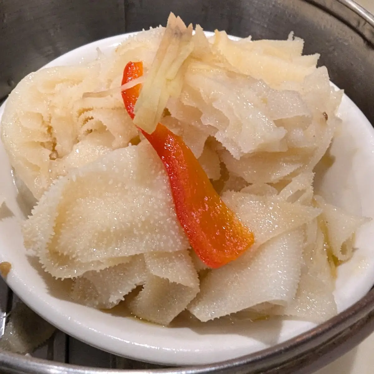薑蔥牛柏葉 Beef Tripe with Ginger & Scallion
